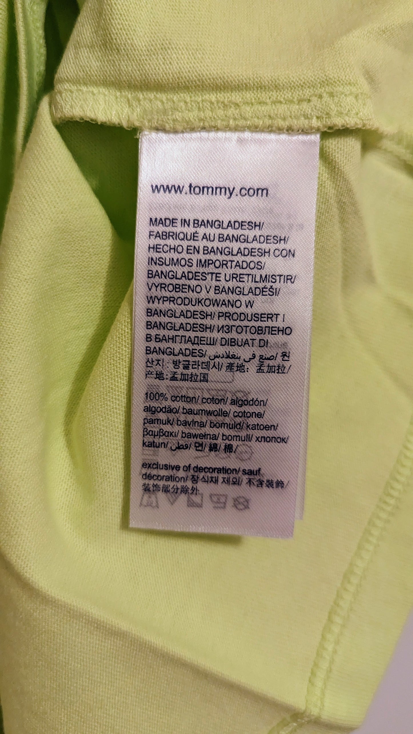 TOMMY JEANS Damen T-Shirt Gr. XL