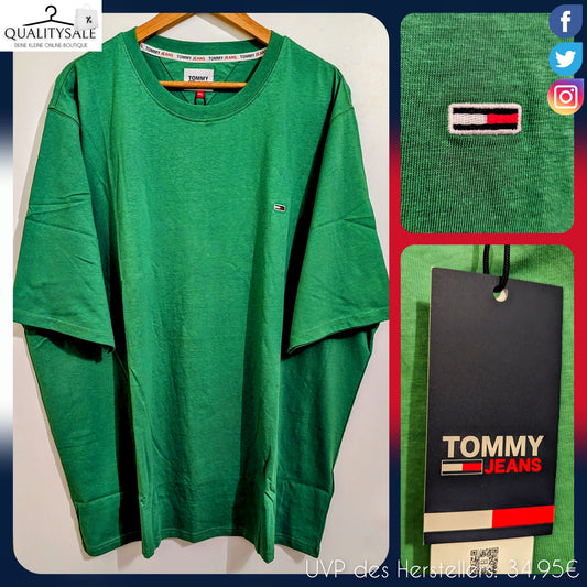 TOMMY JEANS Herren T-Shirt Gr. 3XL Plus Size