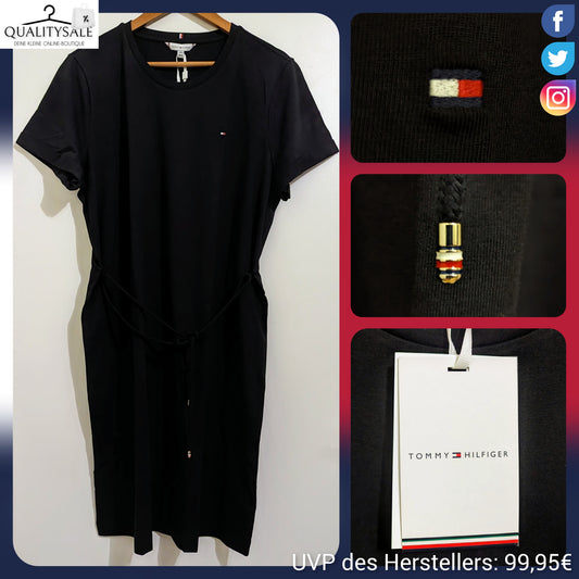 TOMMY HILFIGER Damen Baumwollkleid Gr. 46