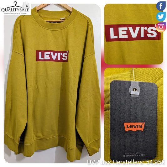 LEVI'S Herren Sweatshirt Gr. 6XL Plus Size