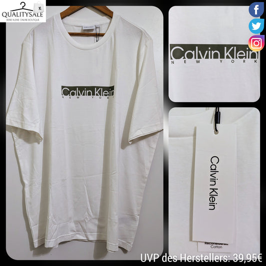 CALVIN KLEIN Herren T-Shirt Gr. 4XL Plus Size