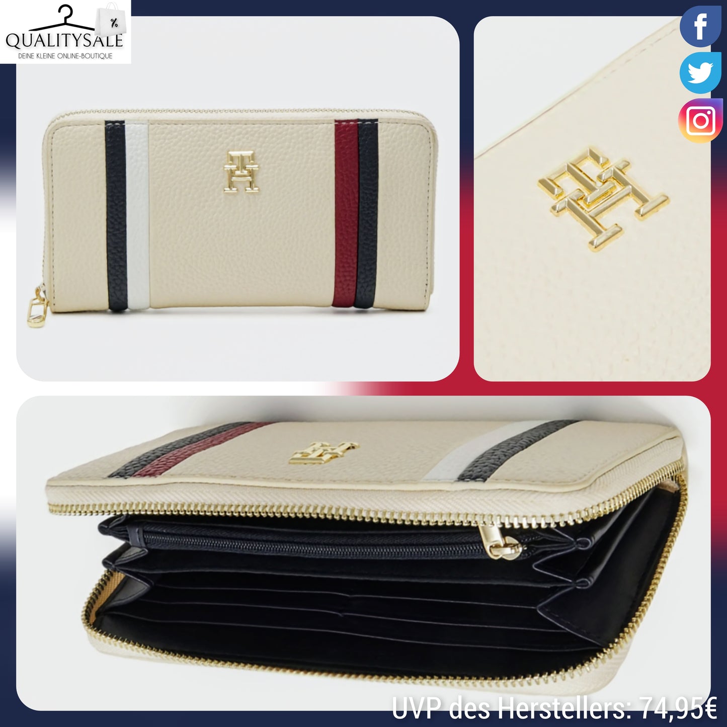 TOMMY HILFIGER Damen Geldbörse