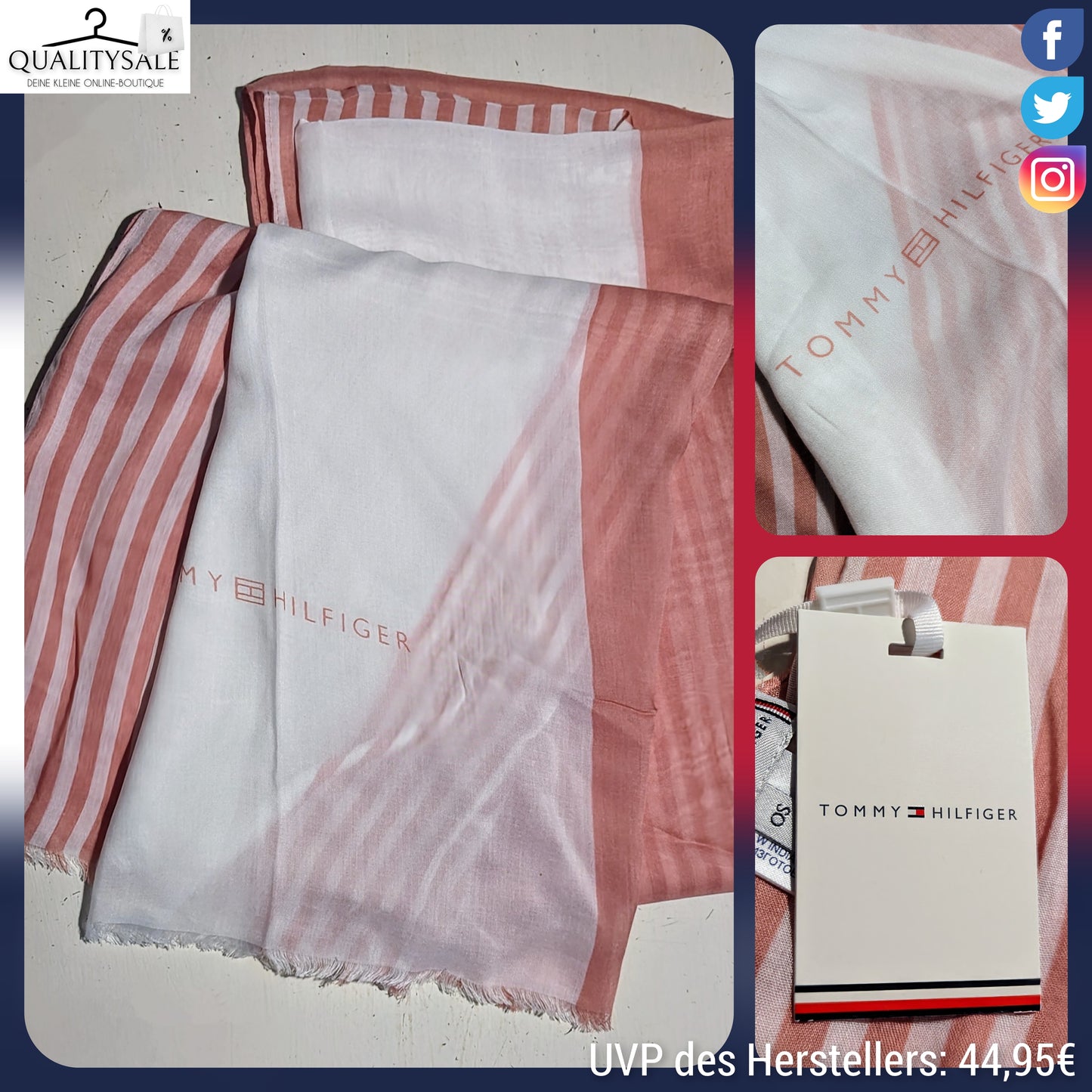TOMMY HILFIGER Damen Schal