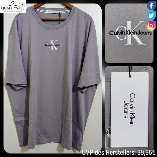 CALVIN KLEIN JEANS Herren T-Shirt Gr. 4XL Plus Size