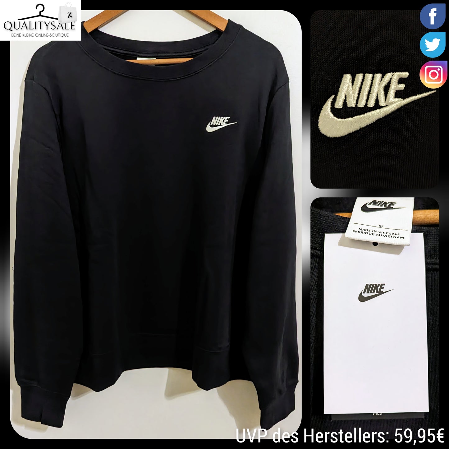 NIKE Damen Sweatshirt Gr. 52