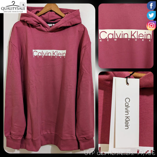 CALVIN KLEIN Herren Hoodie Gr. 3XL oder 5XL Plus Size