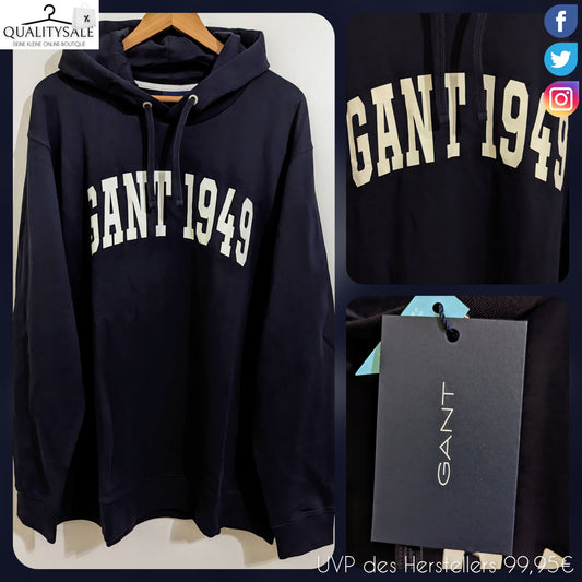 GANT Herren Hoodie Gr. 4XL Plus Size