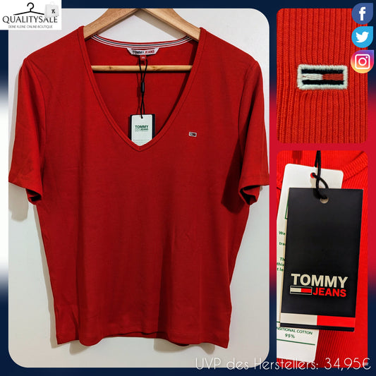 TOMMY JEANS Damen T-Shirt Gr. 44
