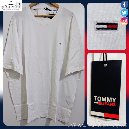 TOMMY JEANS Herren T-Shirt Gr. 4XL oder 5XL Plus Size