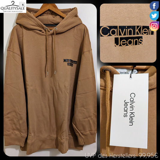CALVIN KLEIN JEANS Herren Hoodie Gr. 6XL Plus Size