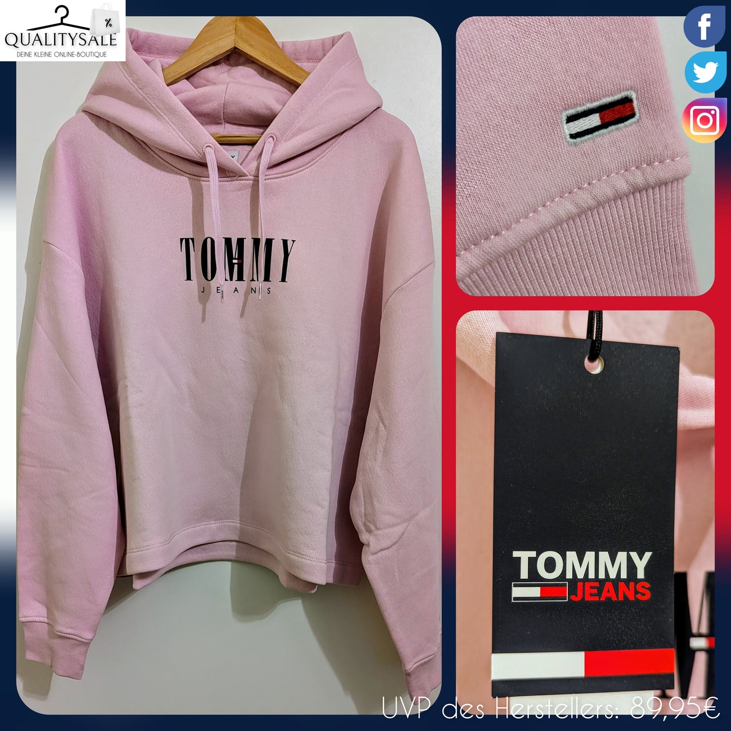 TOMMY JEANS Damen Joodie Gr. 52