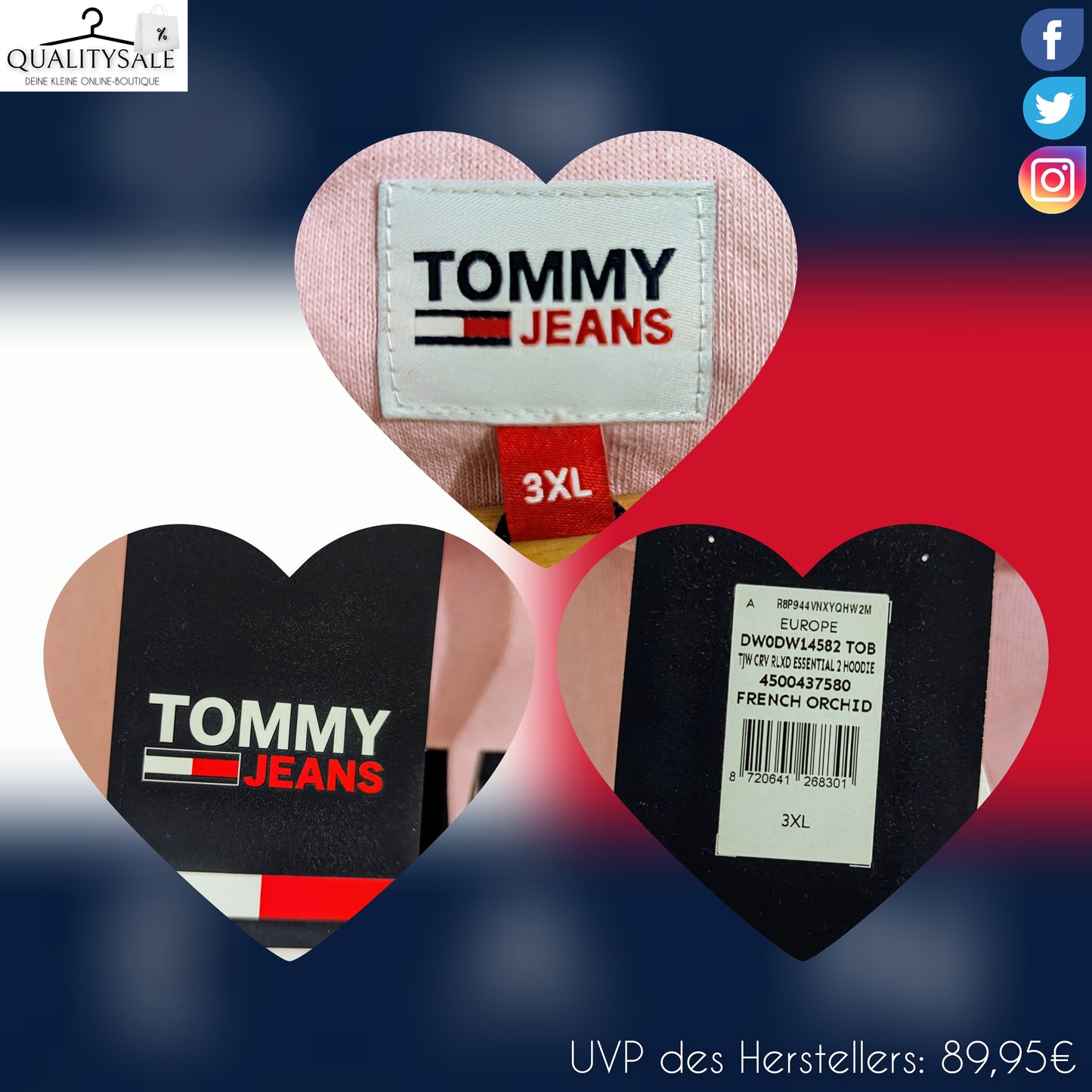 TOMMY JEANS Damen Joodie Gr. 52