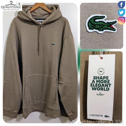 LACOSTE Herren Hoodie Gr. 6XL Plus Size