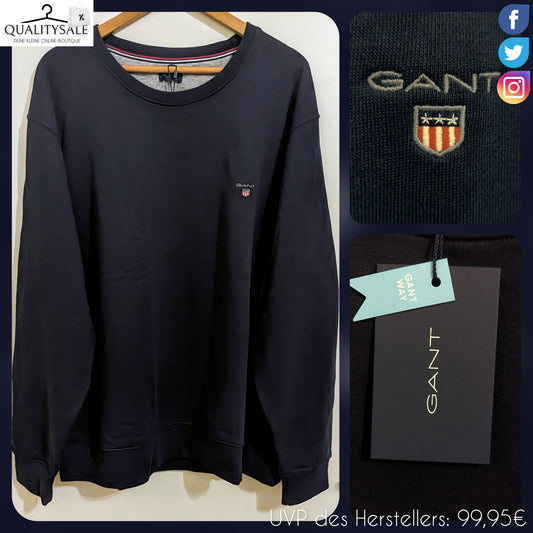 GANT Herren Sweatshirt Gr. 3XL Plus Size