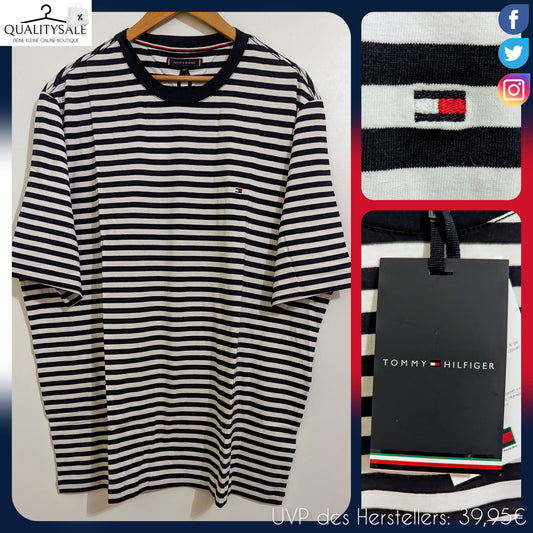 TOMMY HILFIGER Herren T-Shirt Gr. 2XL oder 3XL Plus Size