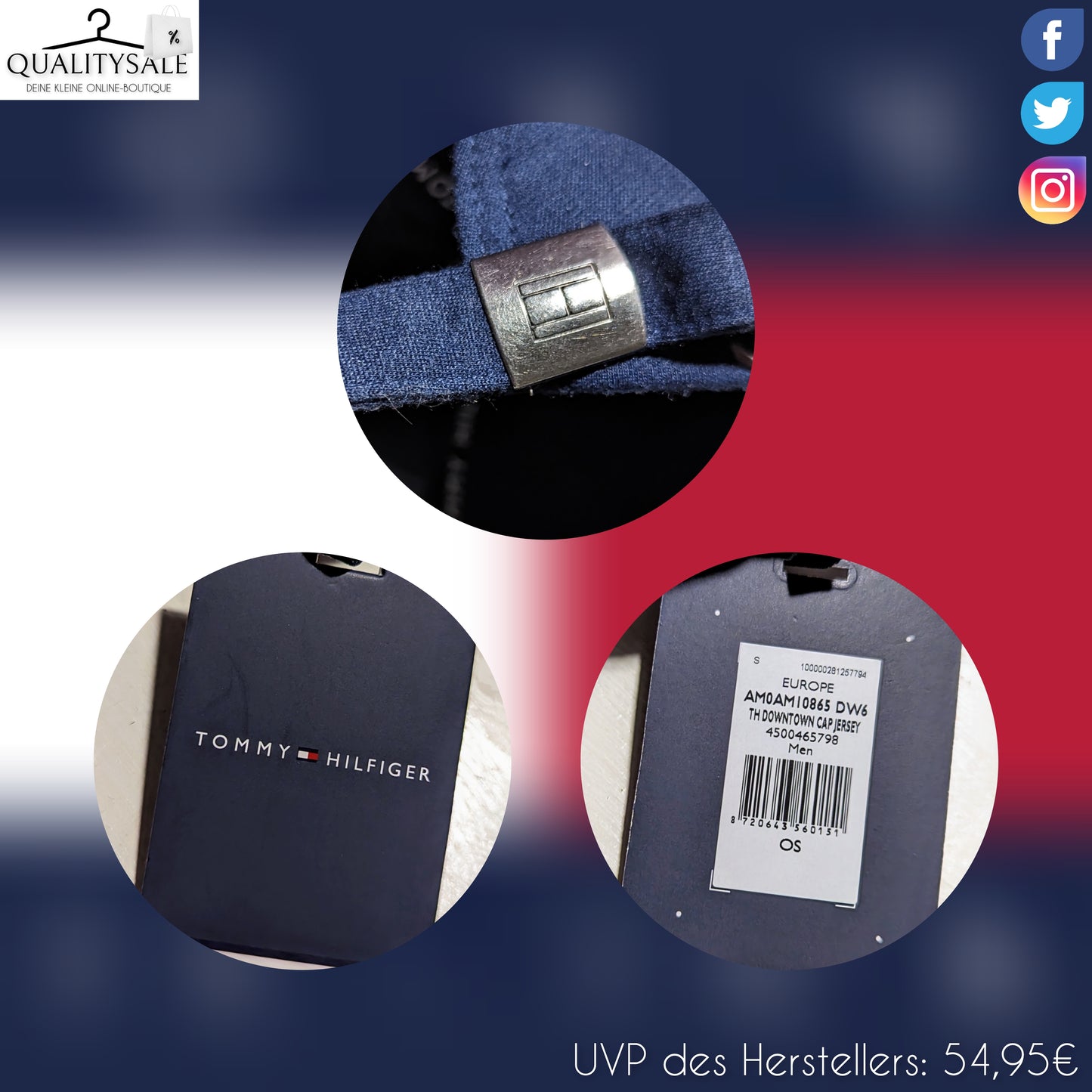 TOMMY HILFIGER Downtown Unisex Cap One Size