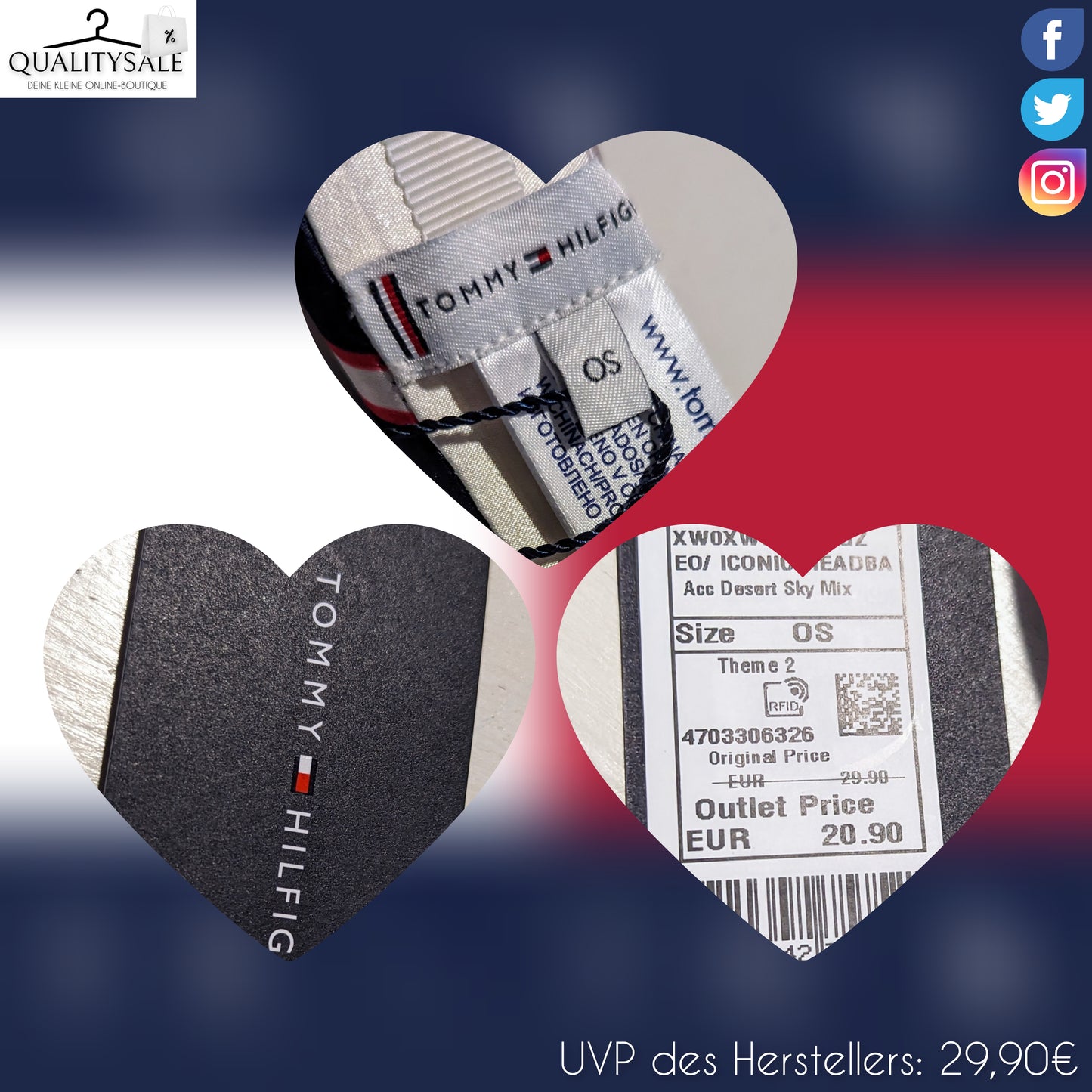 TOMMY HILFIGER Damen Haarreif One Size