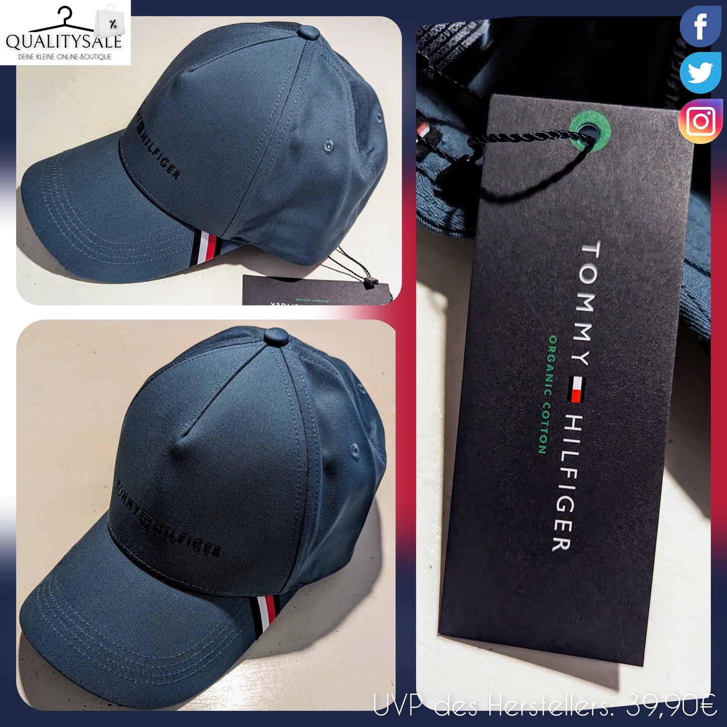 TOMMY HILFIGER Unisex BB Cap One Size