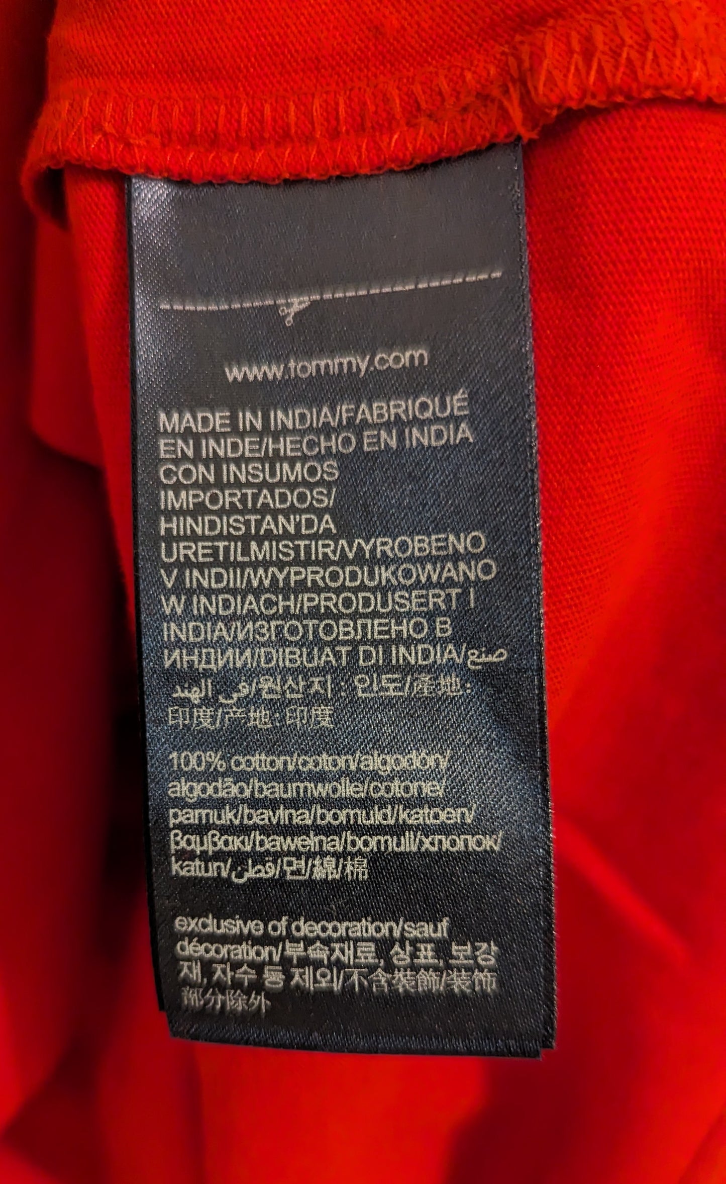 TOMMY HILFIGER Herren T-Shirt Gr. XL