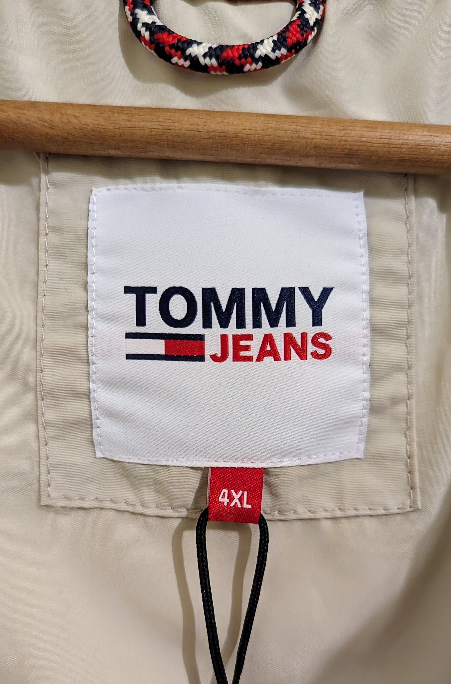 TOMMY JEANS Herren Übergangsjacke Gr. 4XL Plus Size