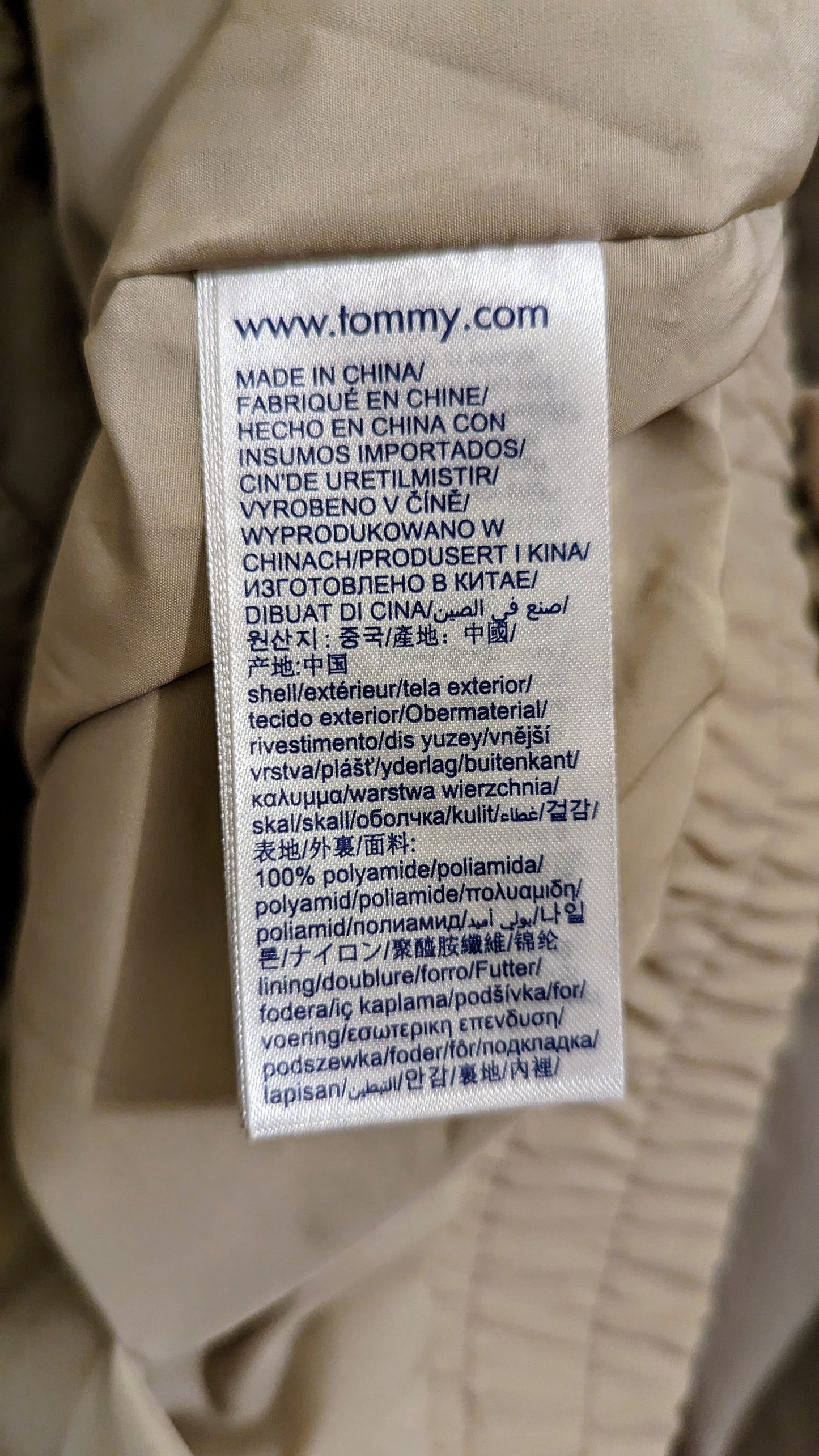 TOMMY JEANS Herren Übergangsjacke Gr. 4XL Plus Size