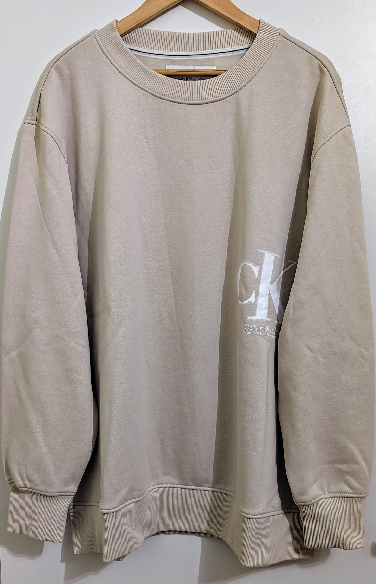 CALVIN KLEIN JEANS Herren Sweatshirt Gr. 4XL Plus Size