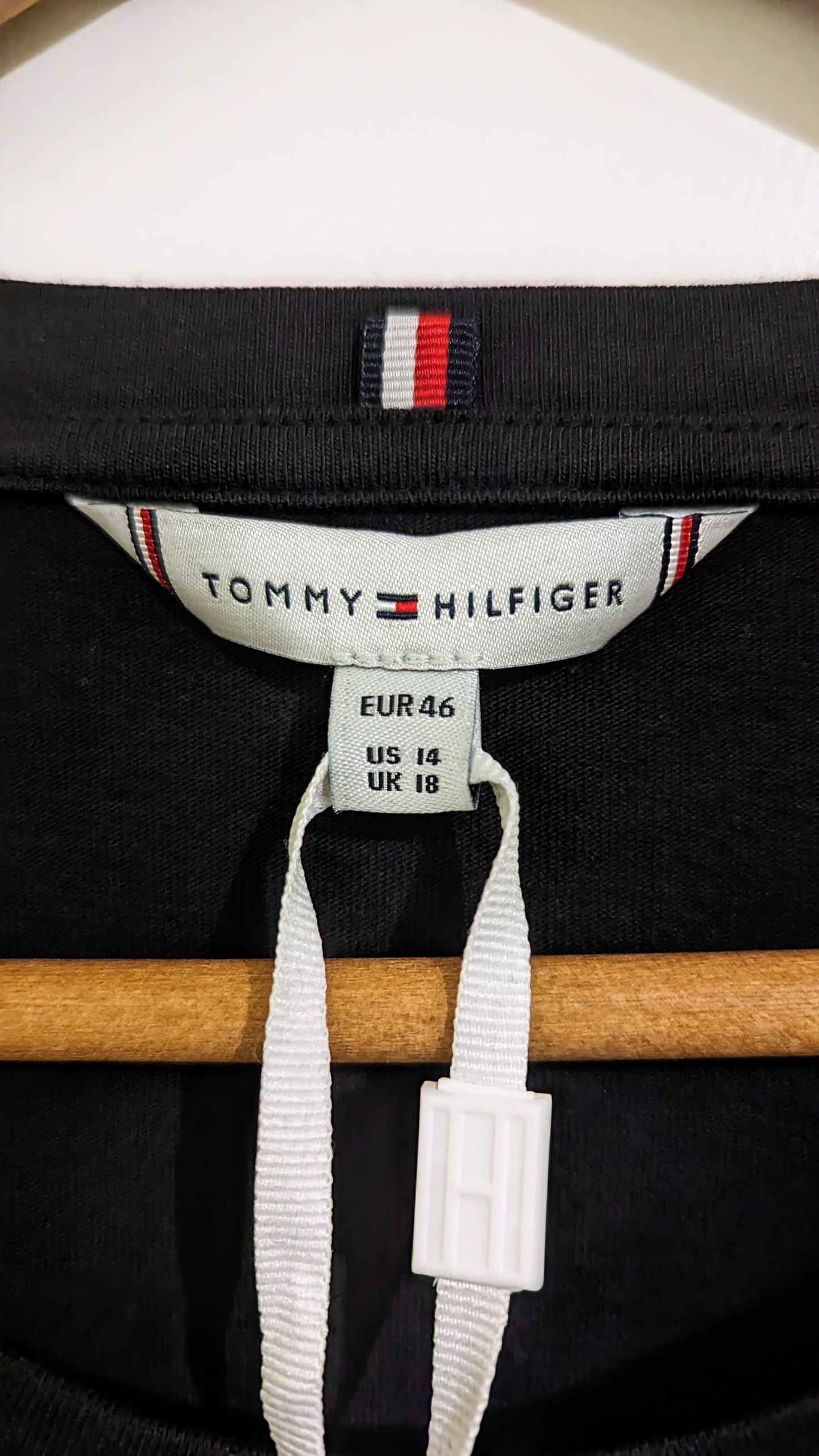 TOMMY HILFIGER Damen Baumwollkleid Gr. 46