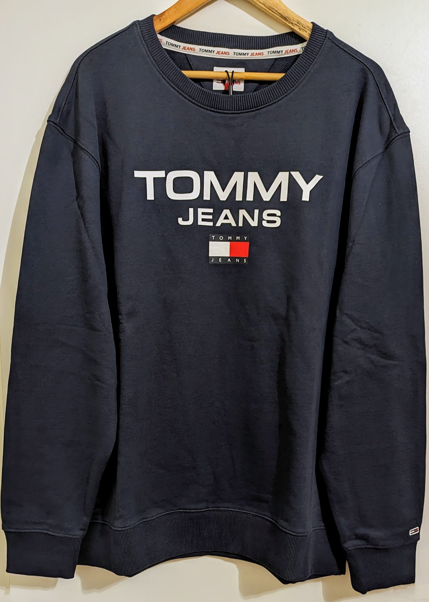 TOMMY JEANS Herren Sweatshirt Gr. 3XL Plus Size