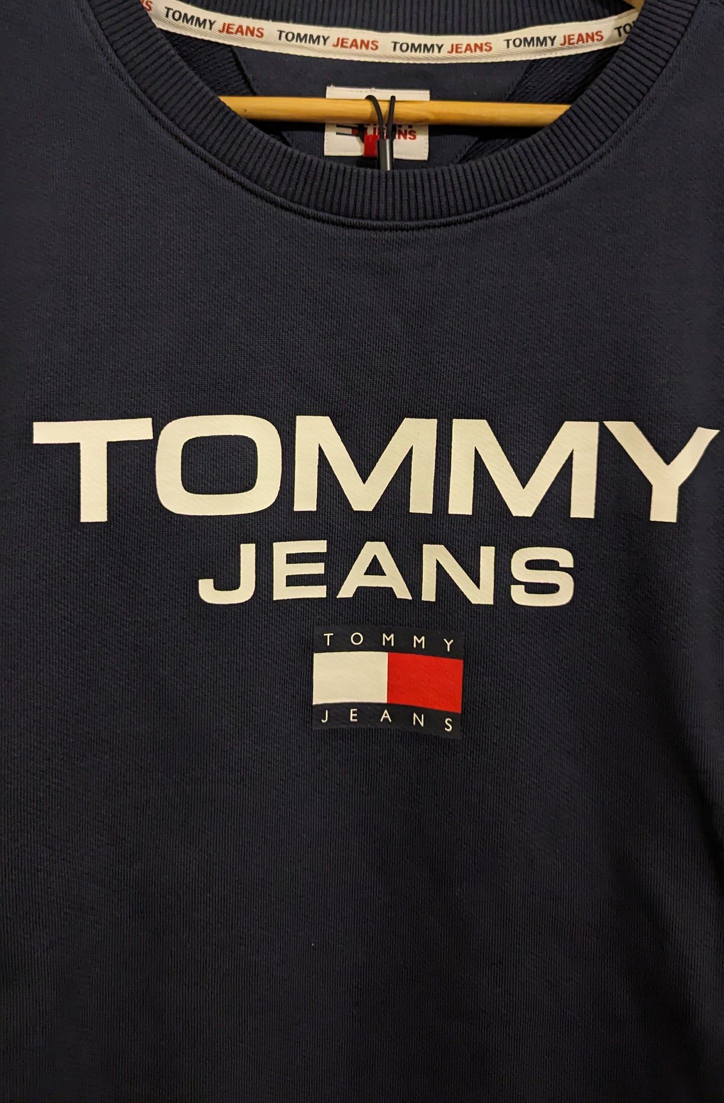 TOMMY JEANS Herren Sweatshirt Gr. 3XL Plus Size