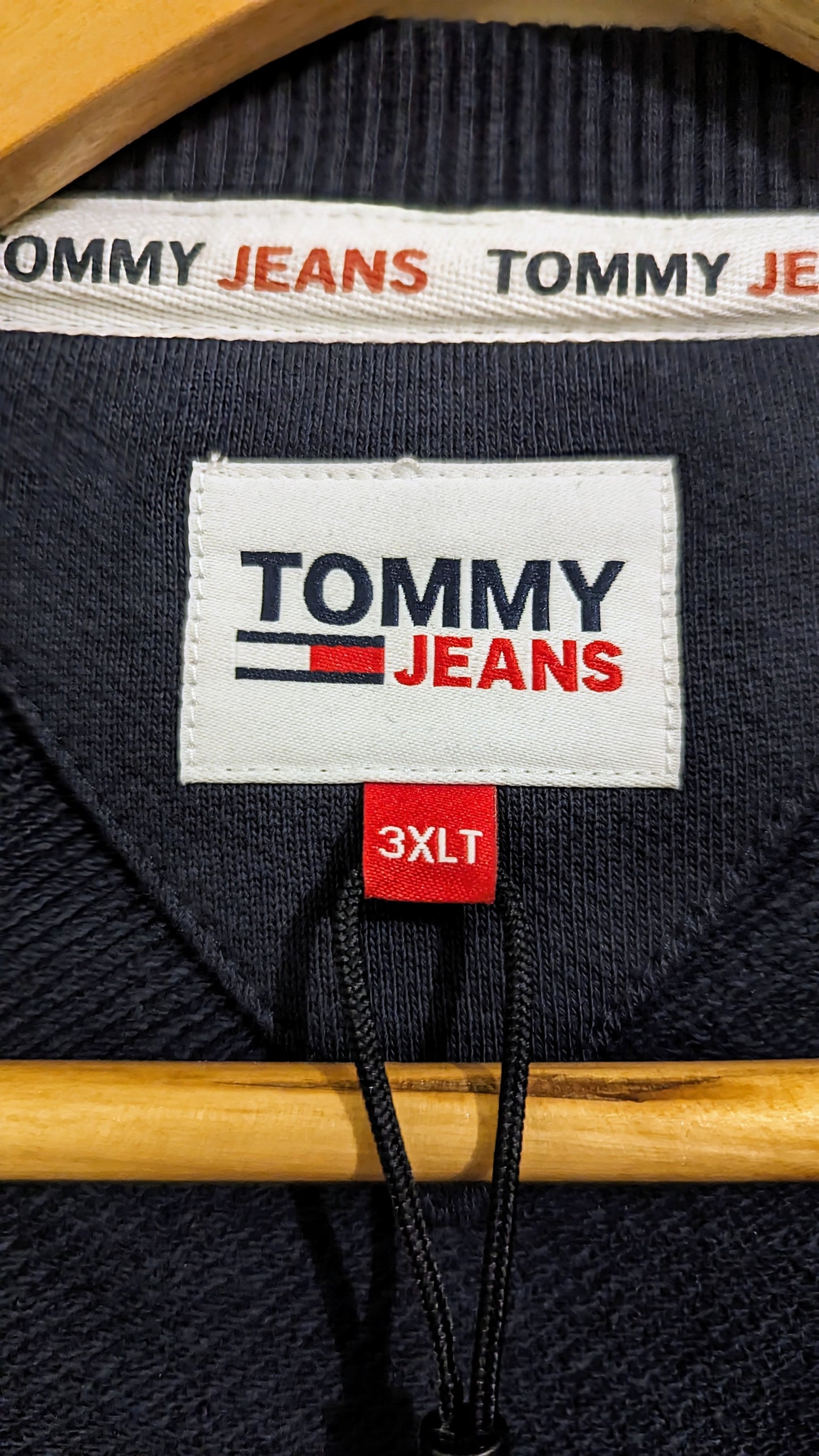 TOMMY JEANS Herren Sweatshirt Gr. 3XL Plus Size