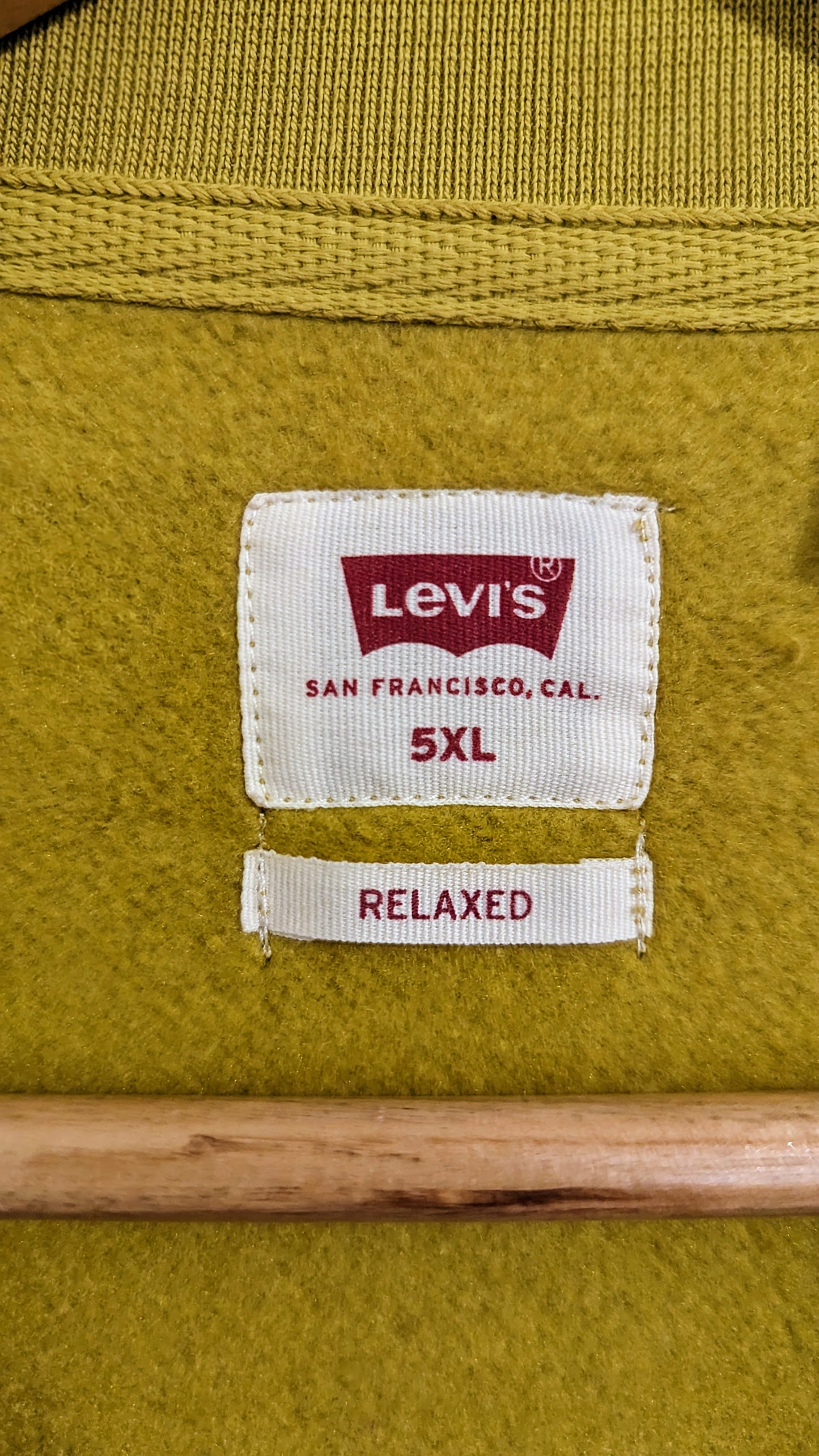 LEVI'S Herren Sweatshirt Gr. 6XL Plus Size