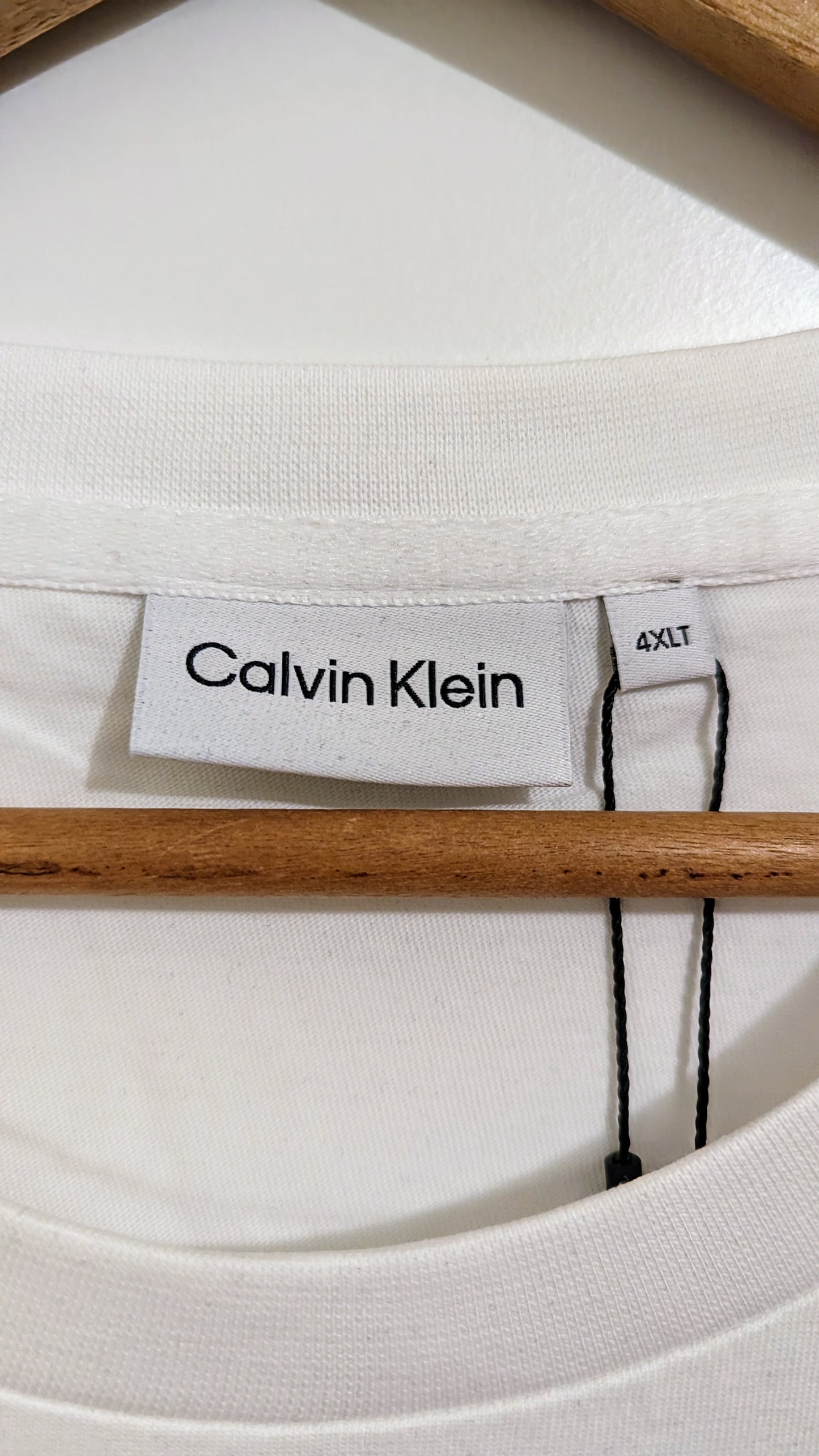 CALVIN KLEIN Herren T-Shirt Gr. 4XL Plus Size