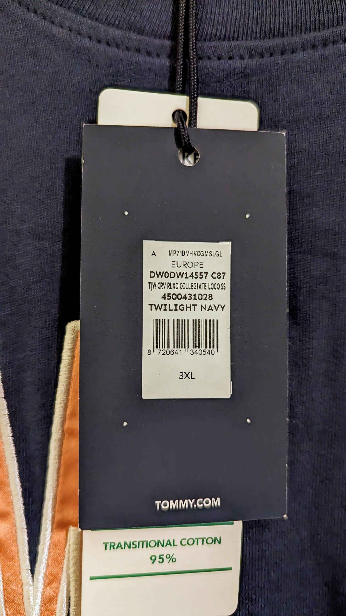 TOMMY JEANS Damen T-Shirt Gr. 50