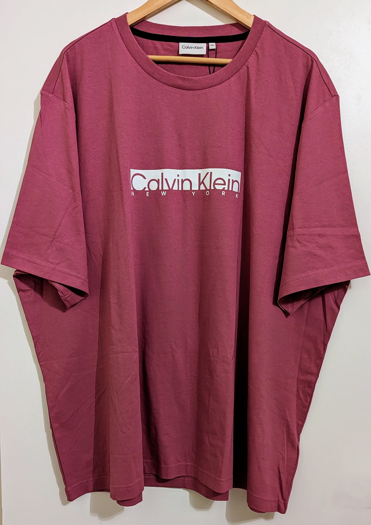 CALVIN KLEIN Herren T-Shirt Gr. 5XL Plus Size