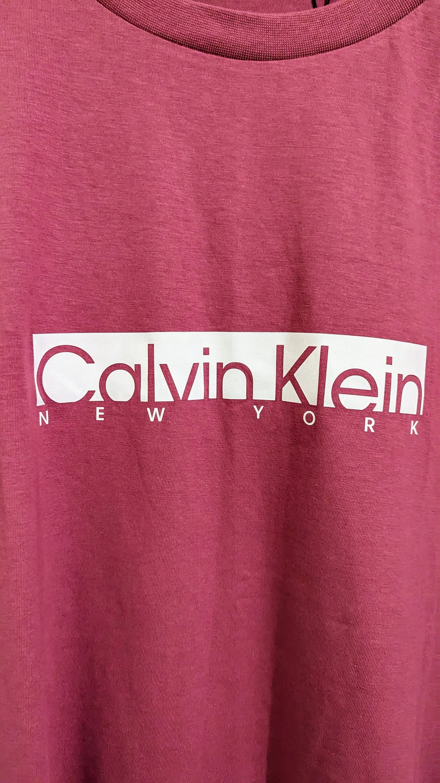CALVIN KLEIN Herren T-Shirt Gr. 5XL Plus Size