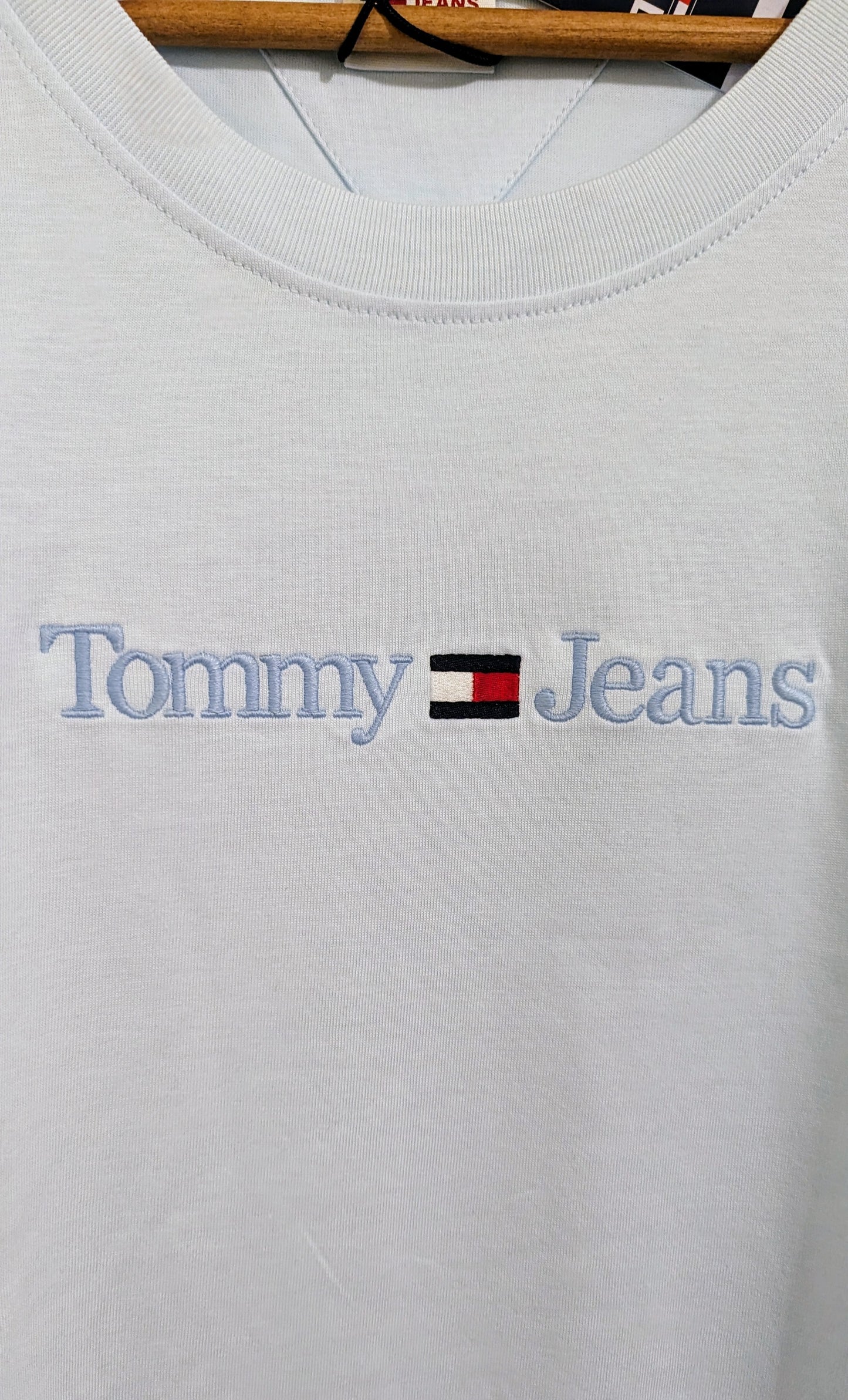 TOMMY JEANS Herren T-Shirt Gr. 4XL Plus Size