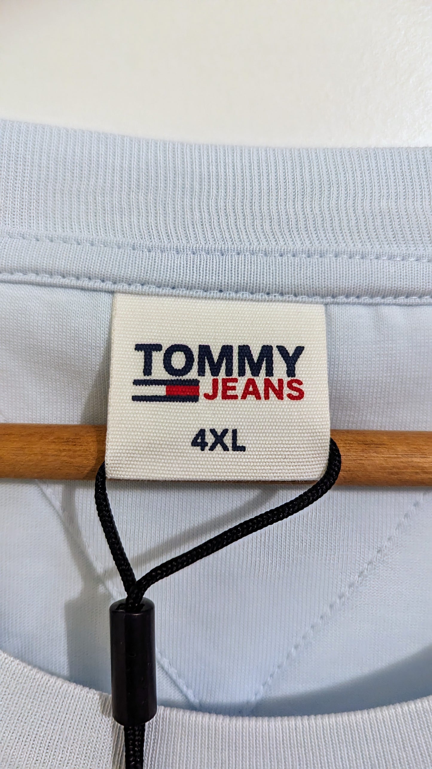TOMMY JEANS Herren T-Shirt Gr. 4XL Plus Size