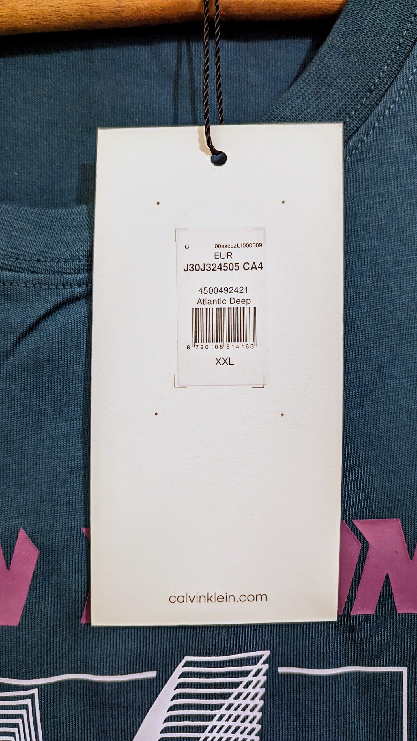 CALVIN KLEIN JEANS Herren T-Shirt Gr. XXL