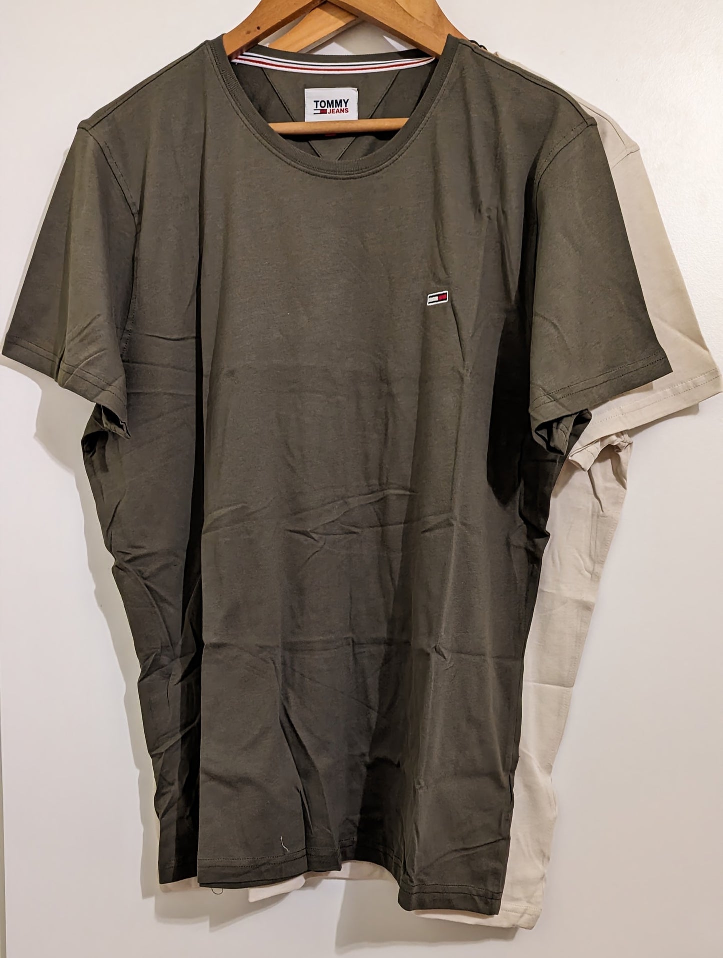 TOMMY JEANS Herren T-Shirt 2-Pack Gr. XL