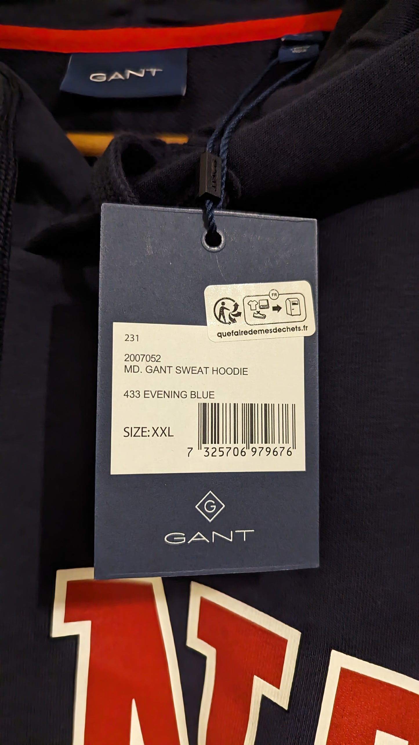 GANT Herren Hoodie Gr. XXL of