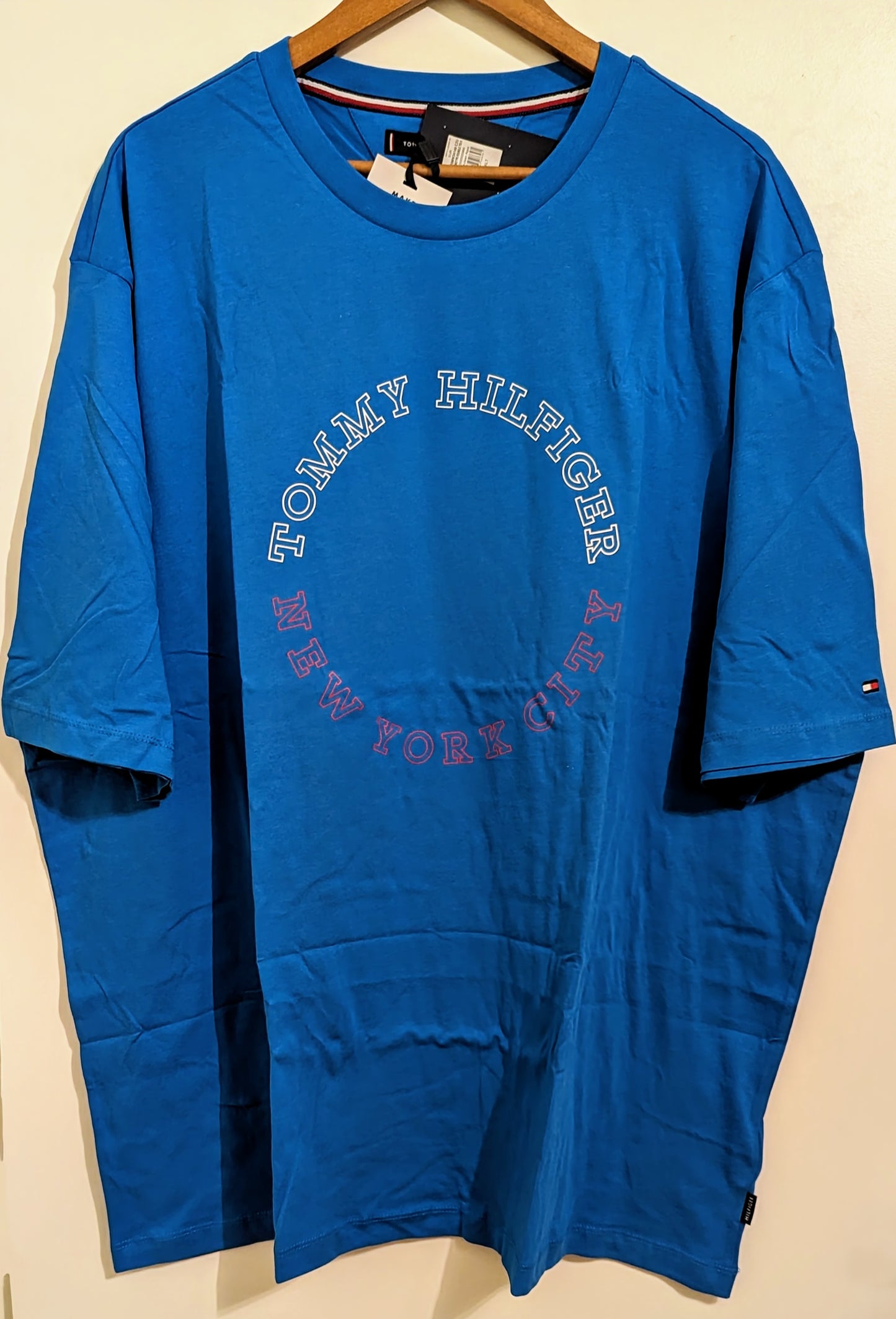 TOMMY HILFIGER Herren T-Shirt Gr. 4XL Plus Size
