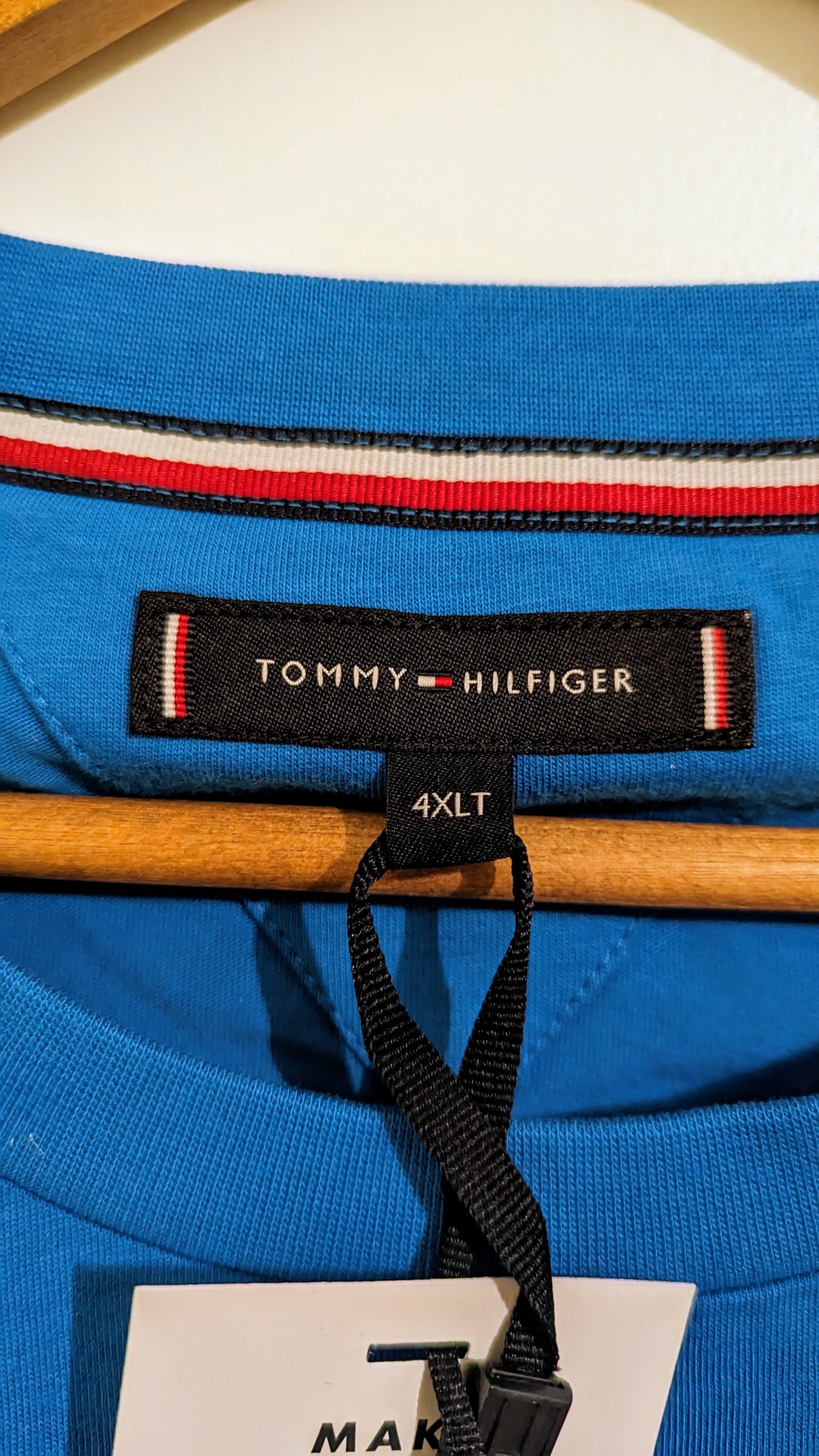 TOMMY HILFIGER Herren T-Shirt Gr. 4XL Plus Size