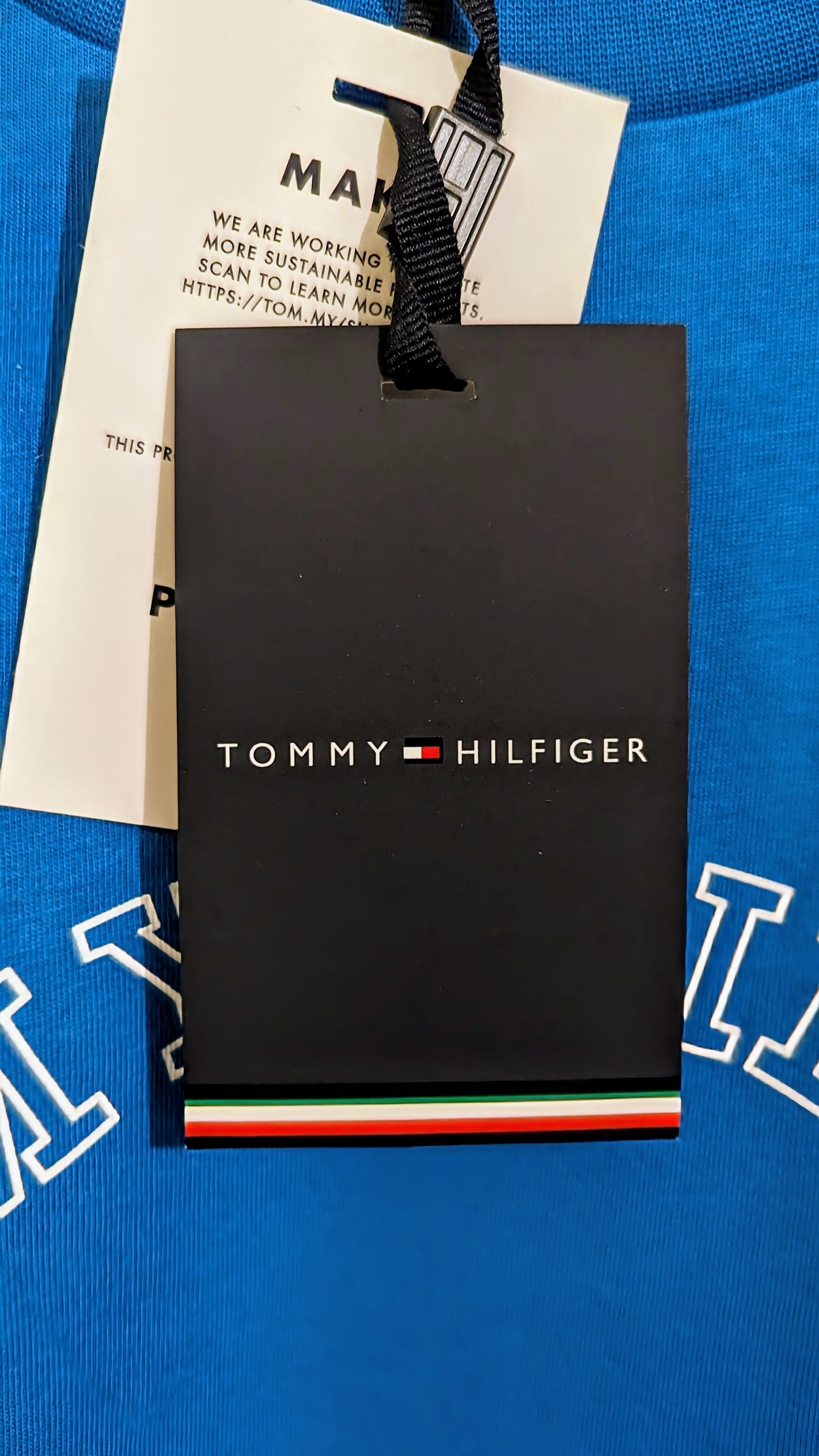 TOMMY HILFIGER Herren T-Shirt Gr. 4XL Plus Size