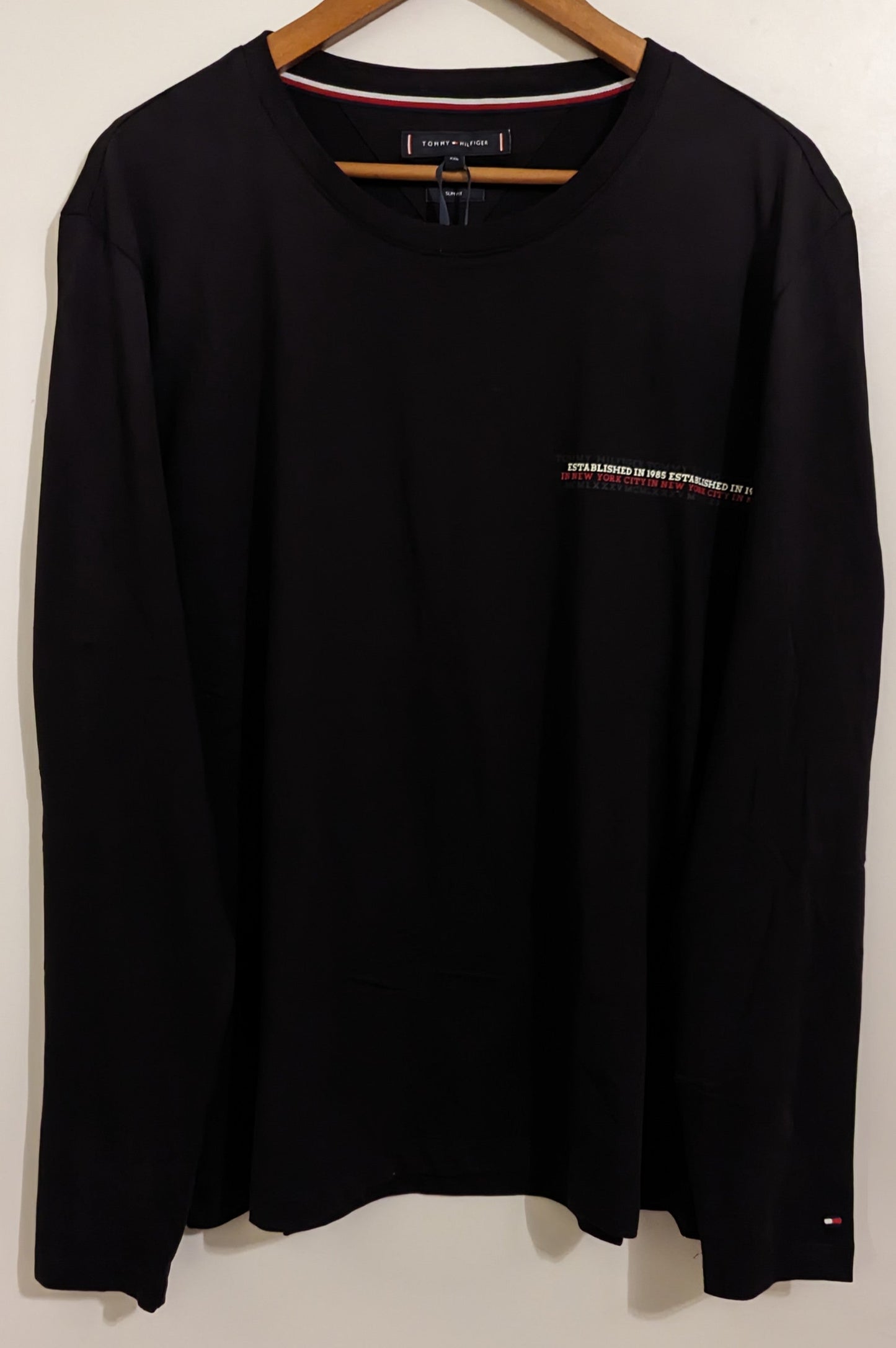 TOMMY HILFIGER Herren Langarmshirt Gr. M