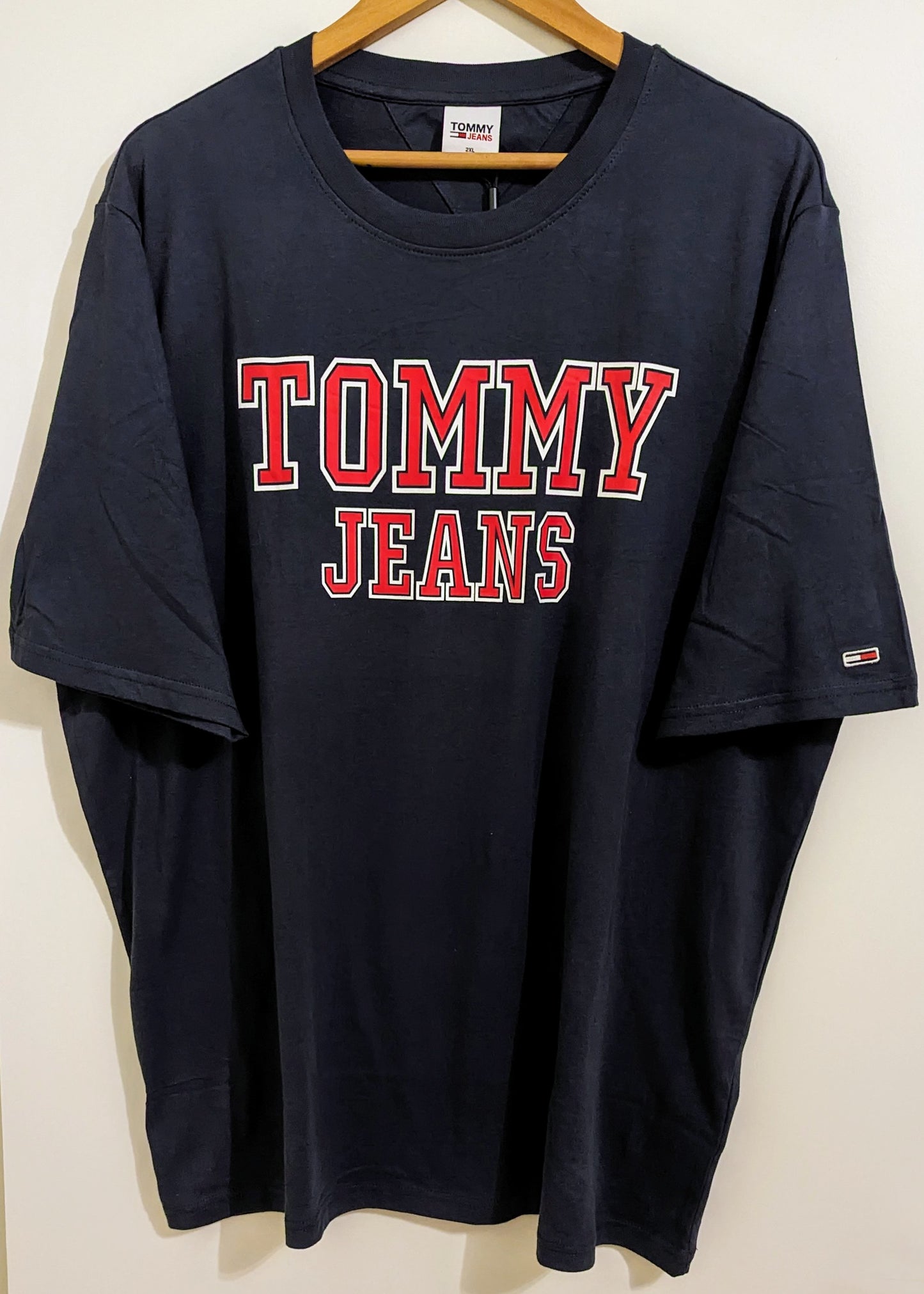 TOMMY JEANS Herren T-Shirt Gr. 2XL Plus Size