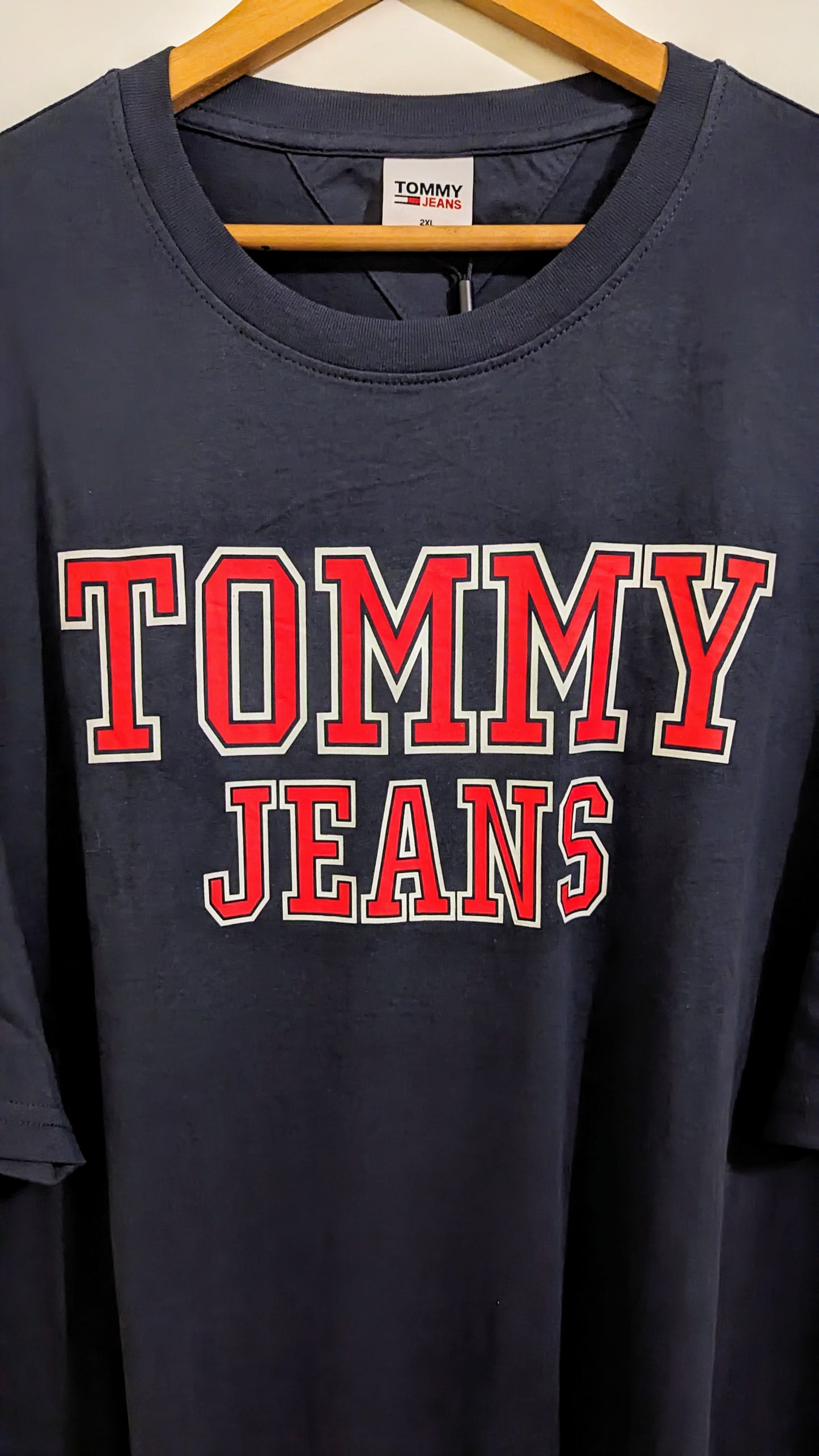 TOMMY JEANS Herren T-Shirt Gr. 2XL Plus Size