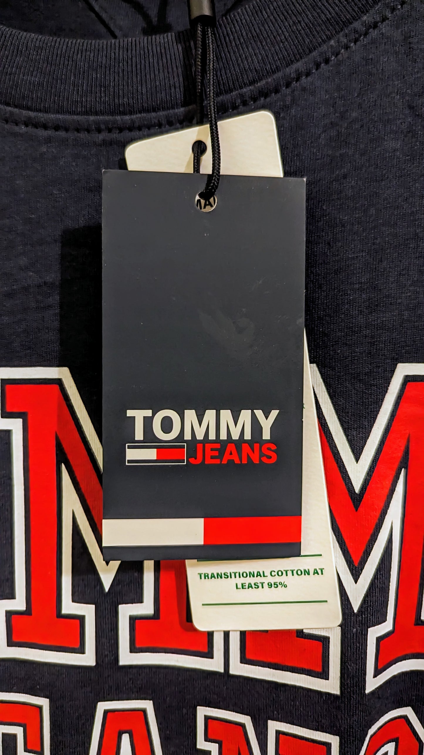 TOMMY JEANS Herren T-Shirt Gr. 2XL Plus Size