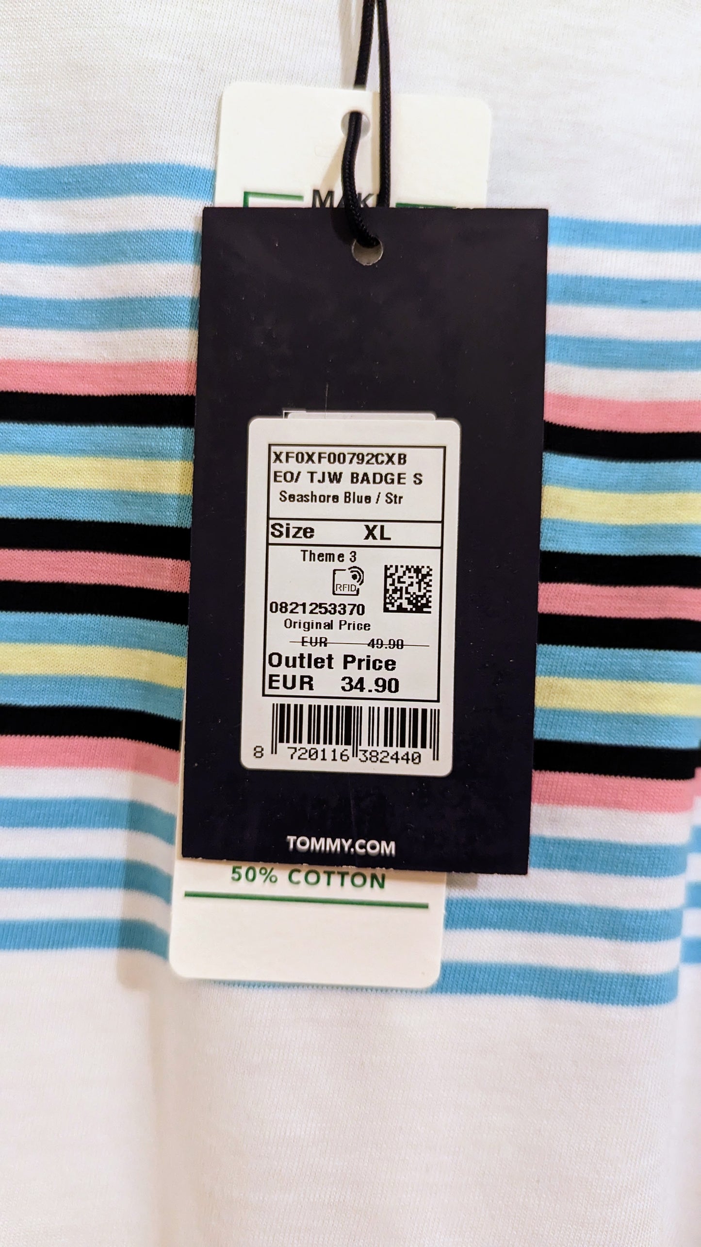 TOMMY JEANS Damen T-Shirt Gr. 42