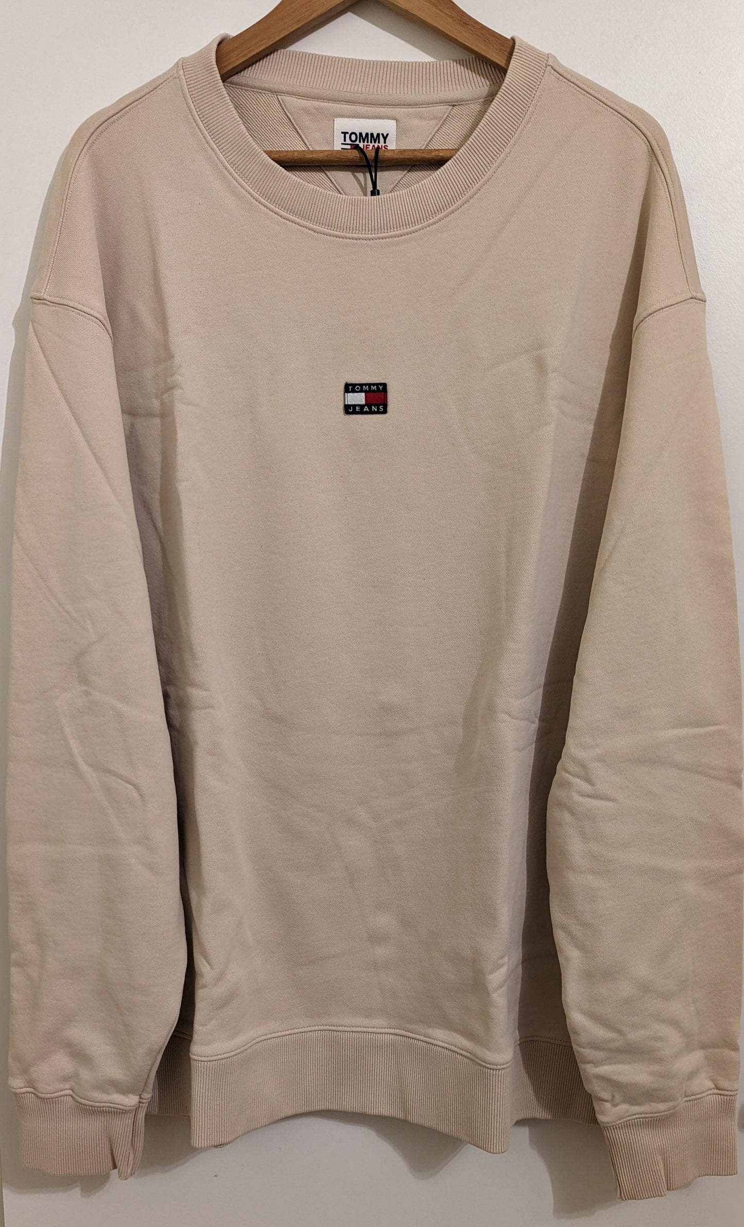 TOMMY JEANS Herren Sweatshirt Gr. 4XL oder 5XL Plus Size