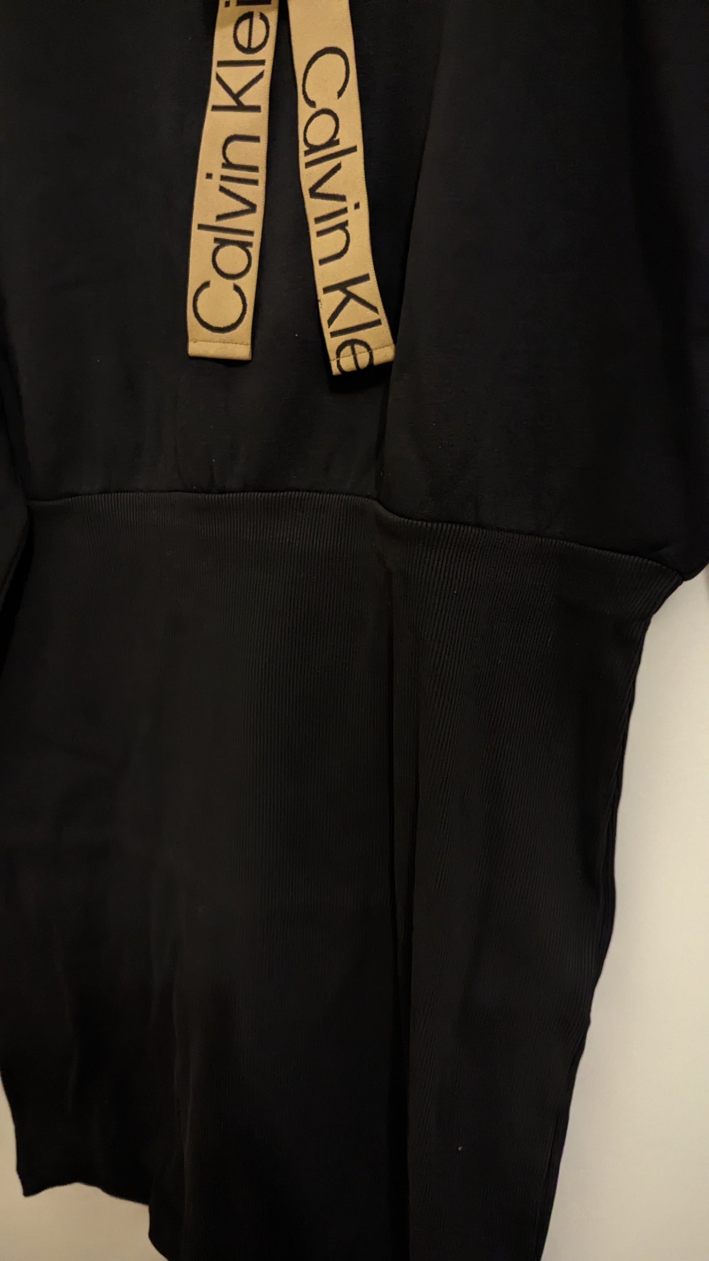CALVIN KLEIN JEANS Damen Long-Hoodie/Freizeitkleid Gr. 50